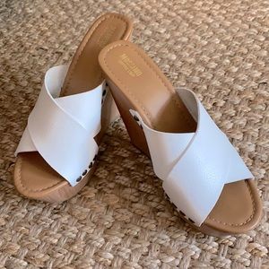 White Wedge Shoes